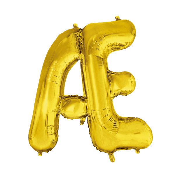 Foilballoon 40" Æ gold
