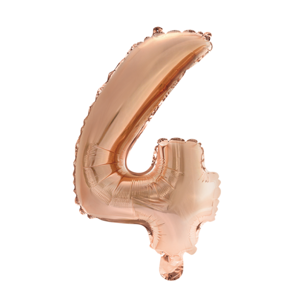 Foilballoon 16" no. 4 rose gold