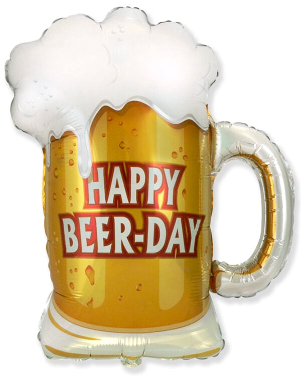 Foilballoon 27 x 25'' Beer