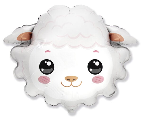 Foilballoon 23 x 30'' Sheep head