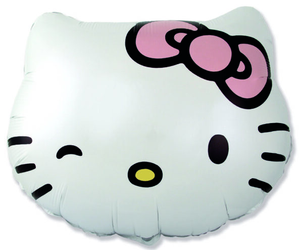 Foilballoon 20 x 21'' - Hello Kitty head