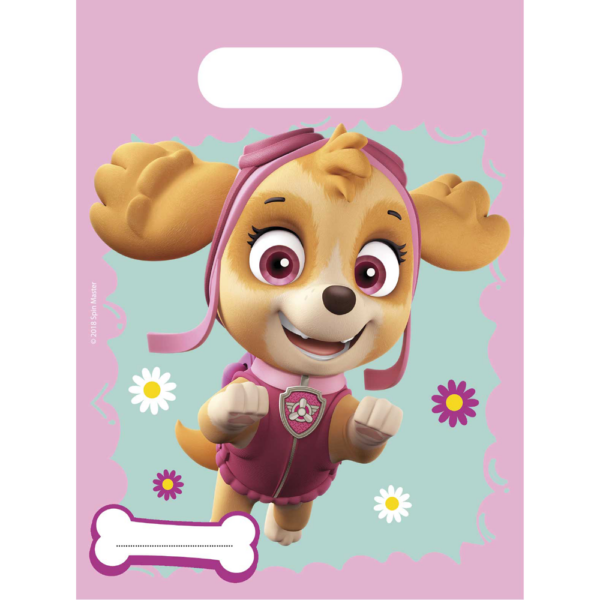 6 Party Bags - Paw Patrol Skye & Everest
