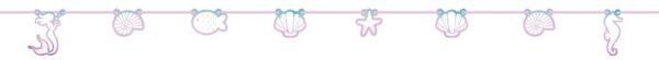 1 Die-Cut banner FSC - Elegant Mermaid