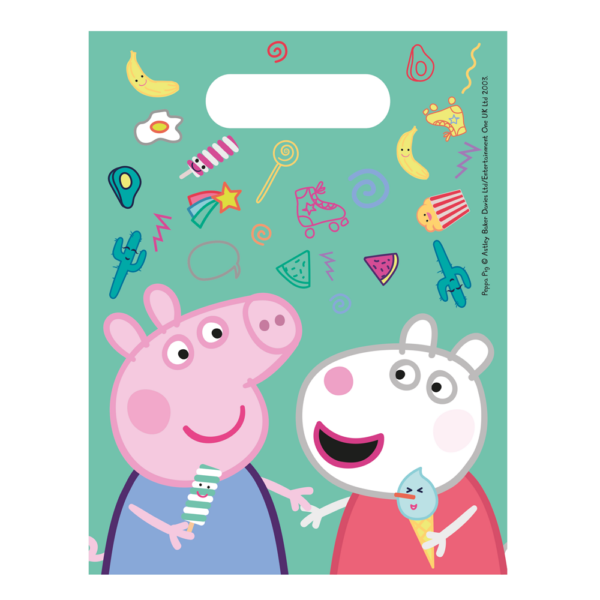 6 Party Bags - Peppa Pig Messy Play