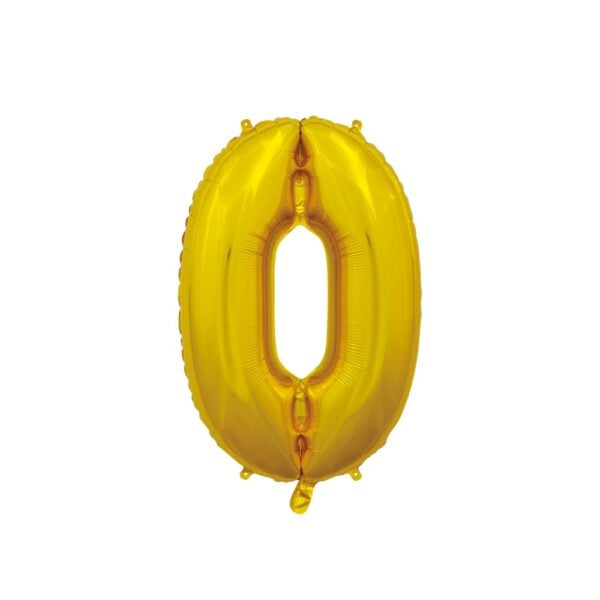 Foilballoon 26" No. 0 gold