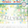 Foilballoon word 16" 'Tillykke' gold - Image 2