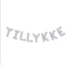 Foilballoon word 16" 'Tillykke' gold