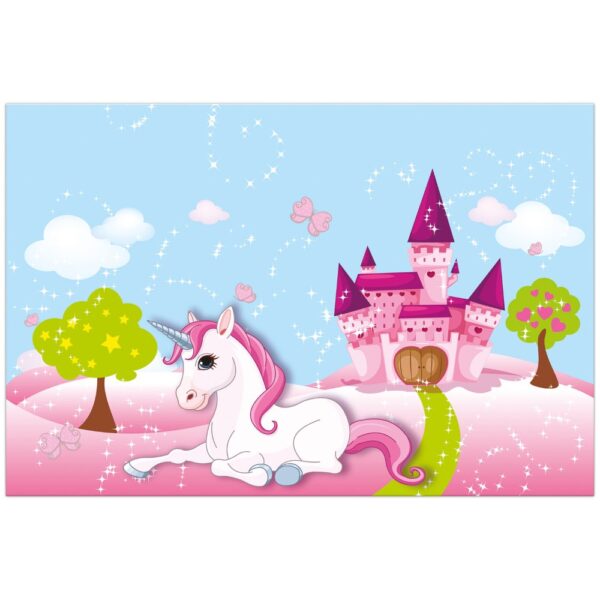 1 FSC Paper Tablecover 120x180cm - Unicorn