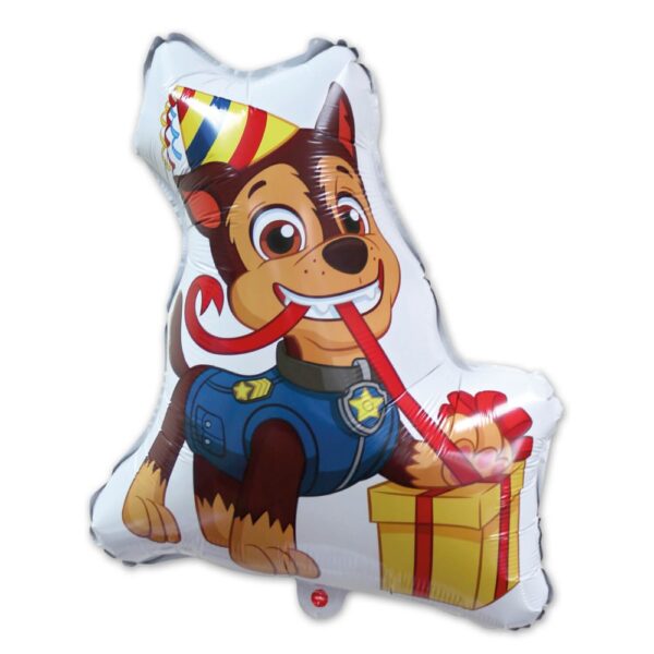 Foilballoon Supersized, Shaped 49x60 cm "Chase Party" - Paw Patrol - Rescue Heroes