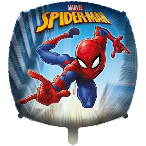 Foilballoon Square 18" - Spider-Man Crime Fighter