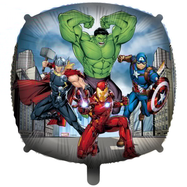 Foilballoon Square 18" - Avengers Infinity Stones