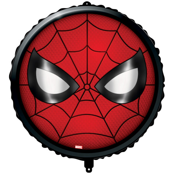 Foilballoon 18"- Spiderman face Crime Fighter