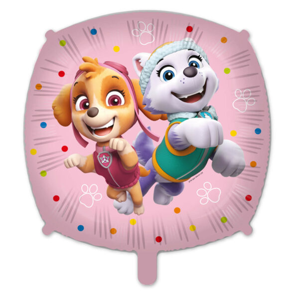 Foilballoon Square 18" - Paw Patrol Skye And Everest