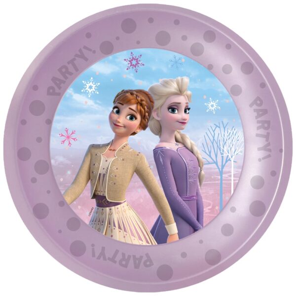 4 Reusable Party Plates 21cm - Frozen II Wind Spirit
