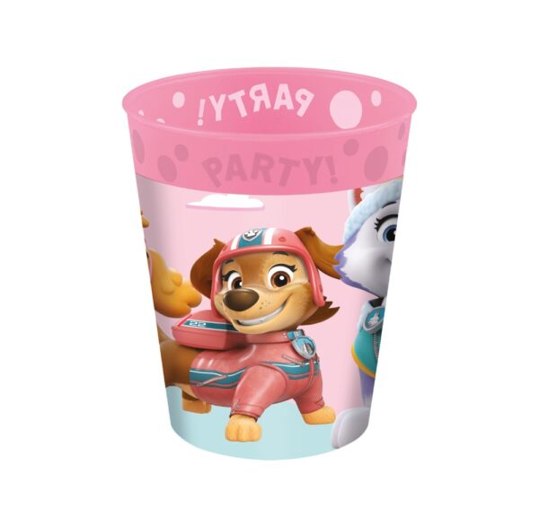 4 Reusable Party Cups 250ml - Paw Patrol Skye And Everest