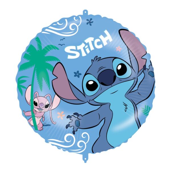 Foilballoon 18" - Stitch & Angel