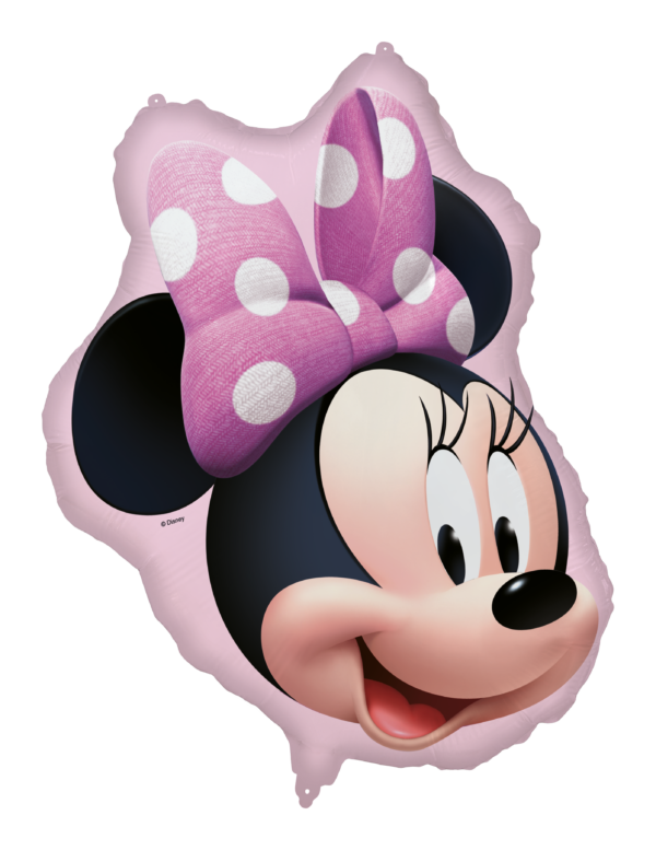 Foilballoon Shaped 77,5x70 cm - Minni face