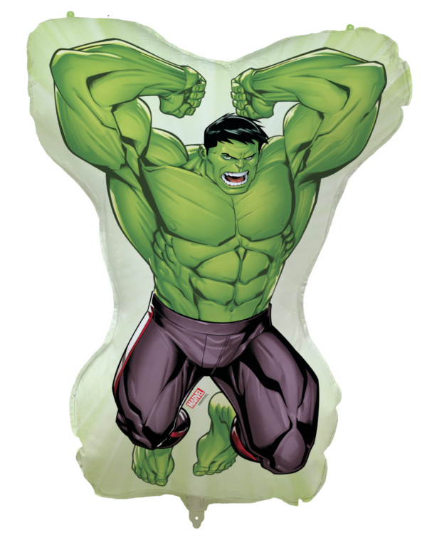 Foilballoon Shaped 96x80 cm - Hulk