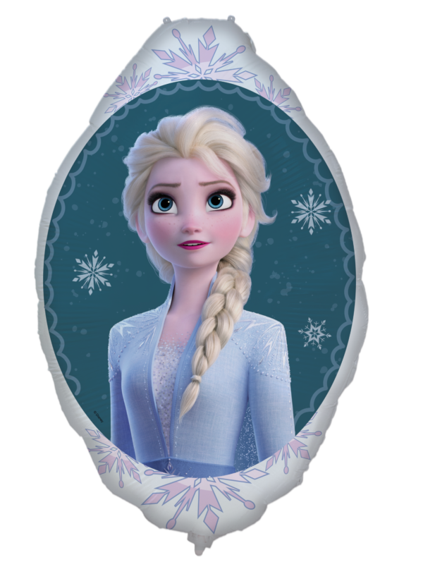 Foilballoon Shaped 90x68 cm - Frozen Elsa Mirrow