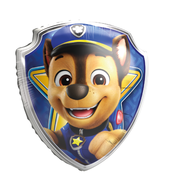 Foilballoon Shaped 60,2x52,2 cm - Paw Patrol Chase