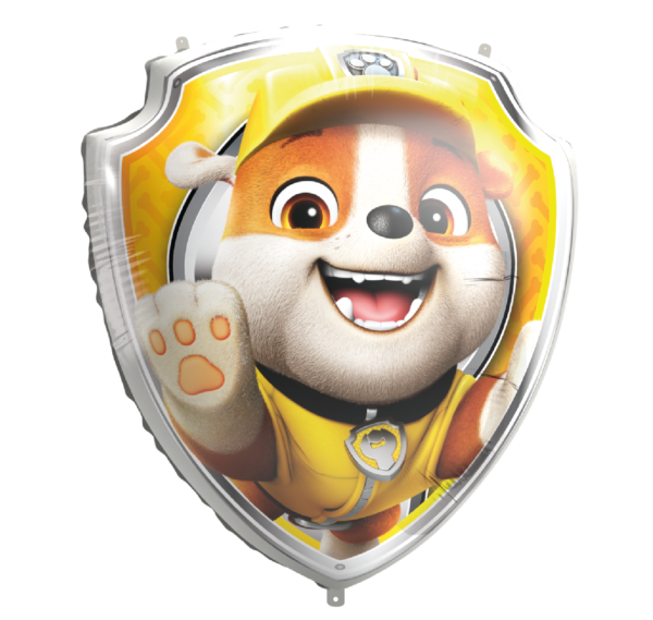 Foilballoon Shaped 60,2x52,2cm - Paw Patrol Rubble