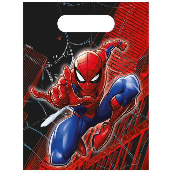 4 Paper Bags FSC - Spiderman World of Web
