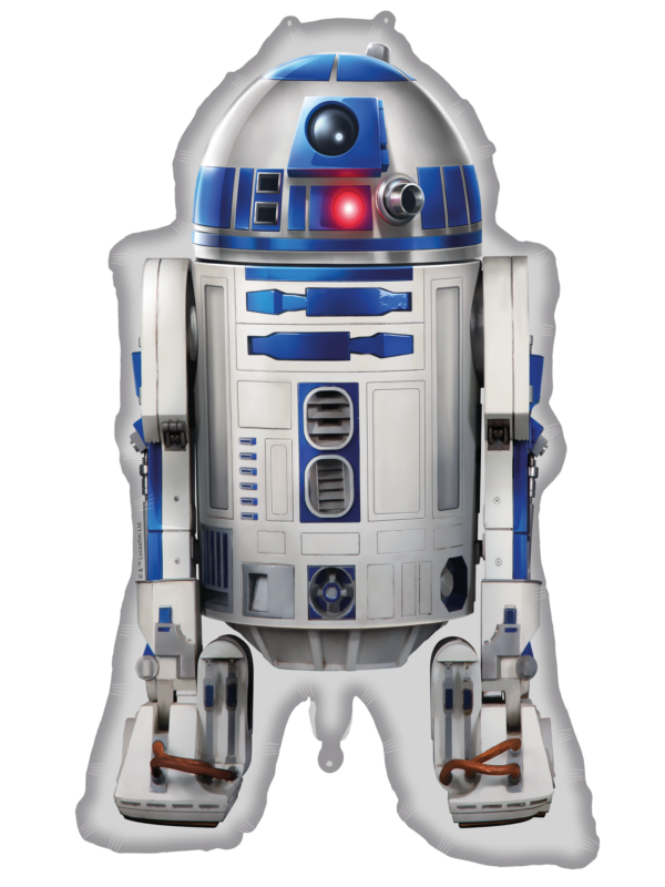 Foilballoon Shaped 101x73 cm - Star Wars R2-D2