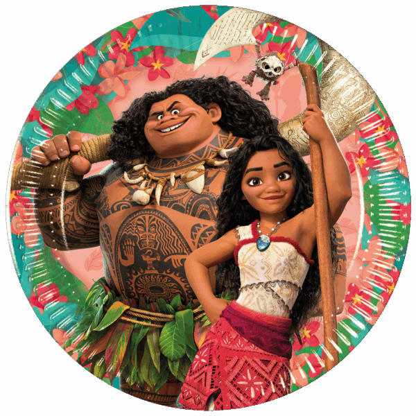 8 Paper Plates 20cm FSC Next Generation - Moana II Sailing Spirit