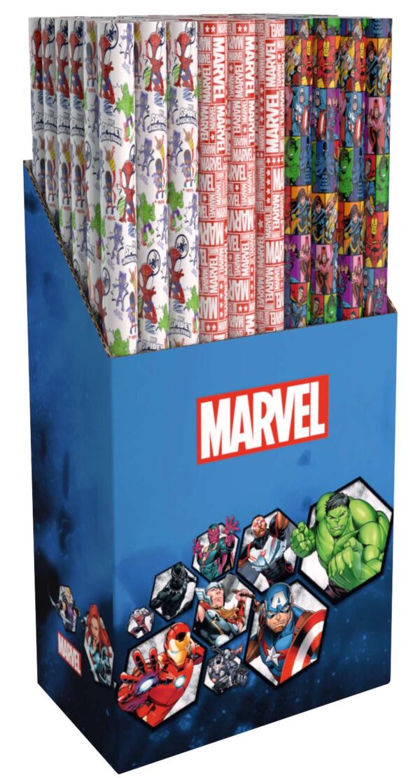 Paper Giftwrap, 70 x 200cm - Marvel - Image 2