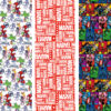 Paper Giftwrap, 70 x 200cm - Marvel - Image 3