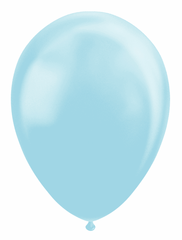 50 Balloons 12" macaron light blue